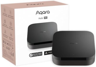 Aqara Smart Home Hub with sensors