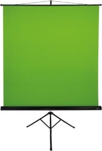 Arozzi collapsible green screen backdrop for streaming