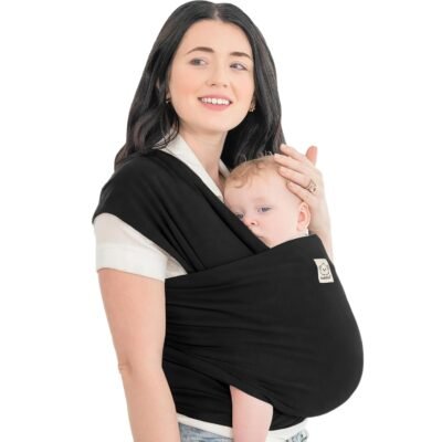 KeaBabies Baby Wrap Carrier – All‑in‑1 Original Wrap for Newborn to Toddler