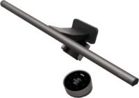 BenQ ScreenBar Plus mounted on monitor for desk lighting