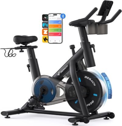 Stationary fitness bike for home gym