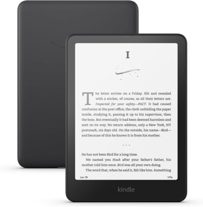 Kindle Paperwhite 16GB e-reader on desk