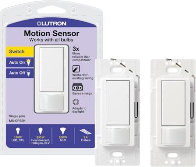 Lutron Maestro Motion Sensor Light Switch – Automatic Entryway & Hallway Lighting