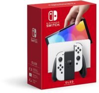 Nintendo Switch OLED console in handheld mode