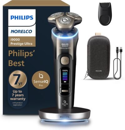 Philips Norelco electric shaver with SenseIQ tech