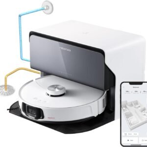 Roborock S8 MaxV Ultra – Self-Cleaning Robot Vacuum & Mop with Smart Navigation
