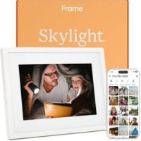 Skylight Frame 10" digital photo frame displaying family photos