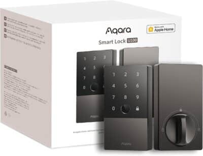 Aqara Smart Lock U100 – Fingerprint & Touchscreen Keyless Entry with Smart Home Integration