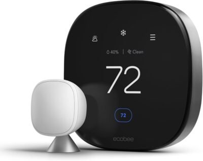 ecobee Smart Thermostat Premium – Kid-Friendly Smart Home Climate Control