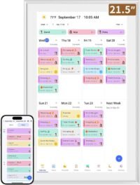 Smart Digital Calendar & Interactive Organizer – Shared Family Wall Planner