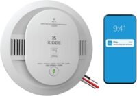 Kidde Smart Smoke & Carbon Monoxide Detector – Hardwired Dual‑Sensor Alarm with Voice Alerts