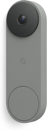 Google Nest Doorbell (Wired, 3rd Gen) – Smart Video Doorbell with Alerts & Two‑Way Audio