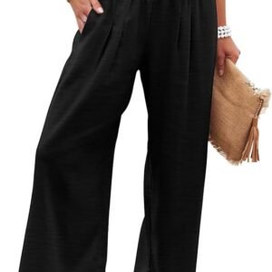 Casual Wide Leg Lounge Pants
