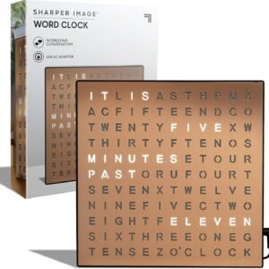 Word LED digital clock