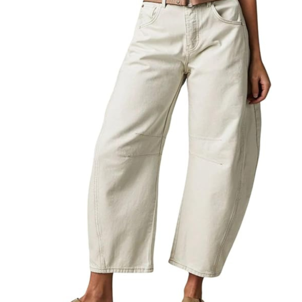7 Best Barrel Jeans That Give You The Trendy Wide-Leg Look Without Overwhelming Your Frame