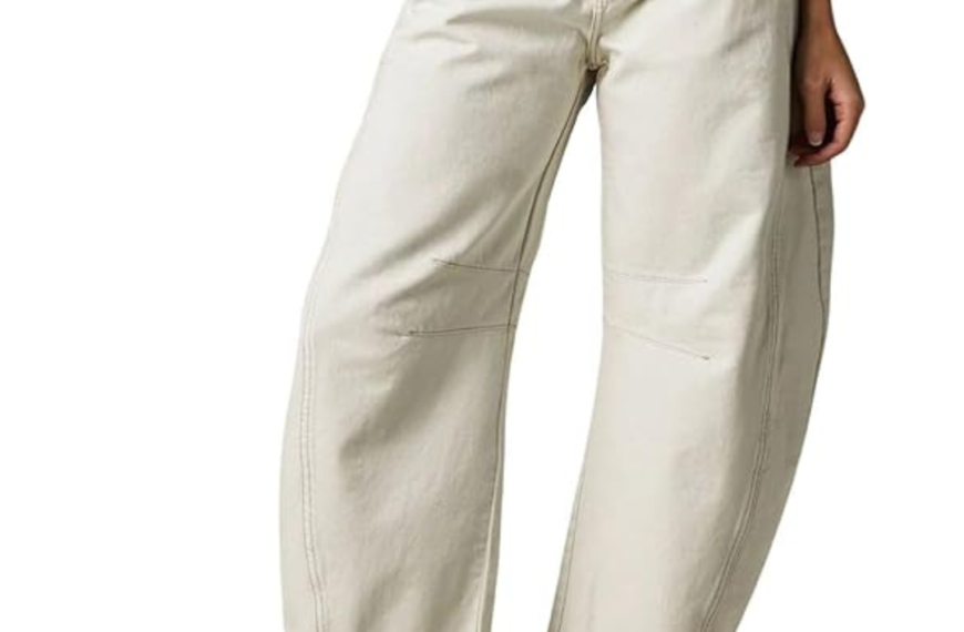 7 Best Barrel Jeans That Give You The Trendy Wide-Leg Look Without Overwhelming Your Frame