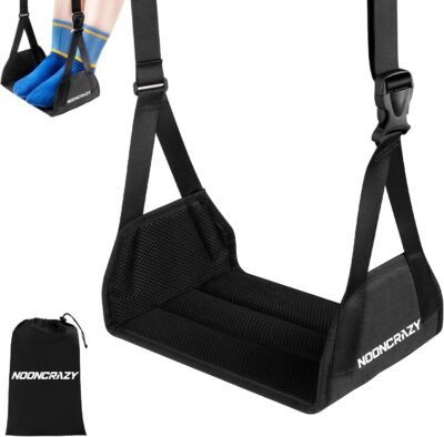 Airplane foot hammock