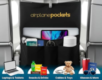 Airplane pocket organizer