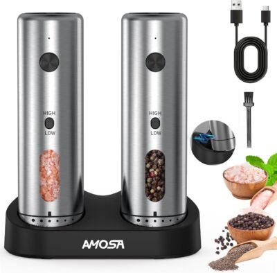 Amosa electric grinder set
