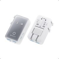 Anker Nano travel adapter, smart temperature control, works in 200+ countries