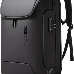BANGE Men's anti-theft waterproof backpack with charging port