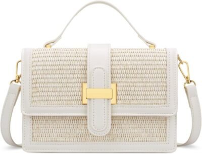 Bag purse with crossbody adjustable shoulder strap