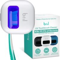 Bril UV-C toothbrush cleaner and holder