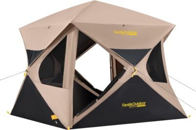 Camping tent portable, set up in 60 seconds