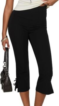 Capri pants black