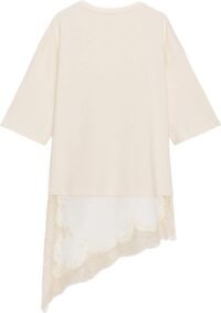 Combination lace T-shirt