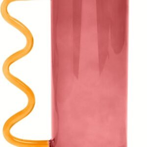 Core Kitchen rose pink & honey glass pitcher