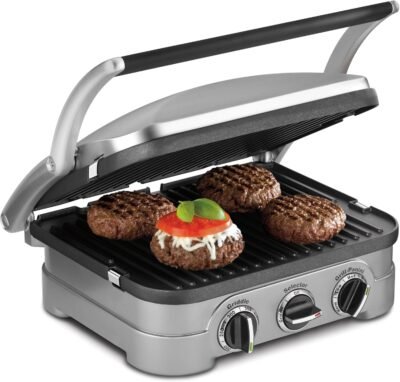 Cuisinart griddler indoor grill, panini press, sandwich maker +