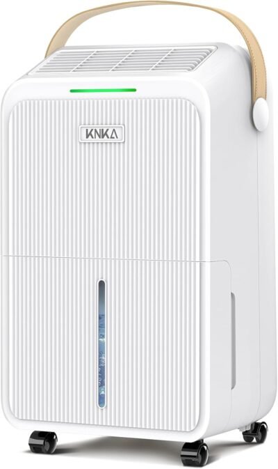 Dehumidifier with hose with intelligent humidity control