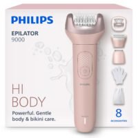 Epilator wet and dry hair removal