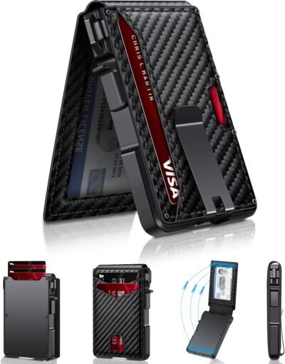Faraday RFID wallet for men