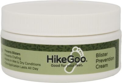 Foot Kinetics blister prevention cream for hiking and backpacking, sweat resistant