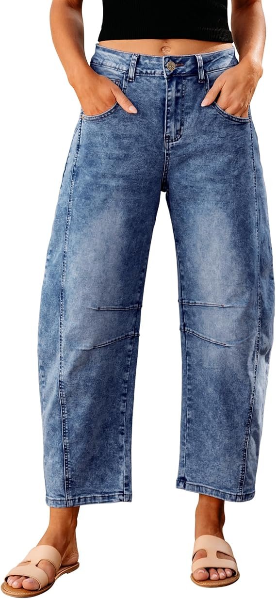 GRAPENT barrel jeans midnight blue - Image 1