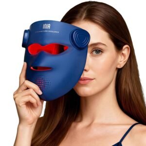 INIA Glow 4D Wireless Red Light Therapy Mask – At-Home Skin Rejuvenation Powerhouse