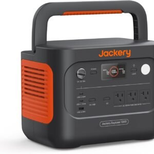 Jackery explorer portable power station solar generator (camping, emergency etc)