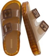 Jelly sandals whiskey