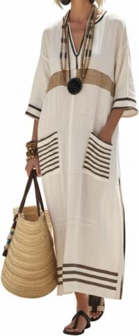 Kaftan maxi dress