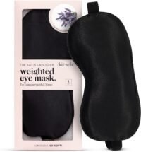 Kitsch weighted eye mask for sleep and travel