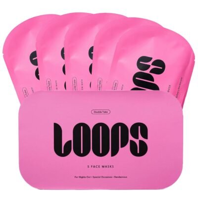 LOOPS DOUBLE TAKE glow korean face mask