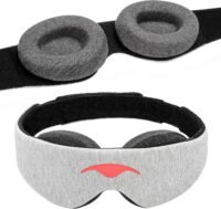 Manta sleep mask (with detachable eye cups)