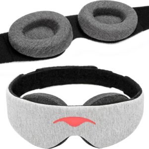 Manta sleep mask (with detachable eye cups)