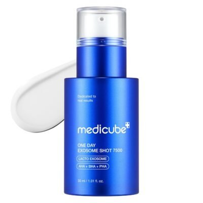 Medicube One Day Exosome Shot 7500 – Pore-Refining Spicule Serum for Glass Skin