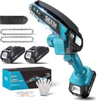 Mini electric, chainsaw handheld