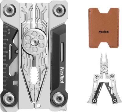 NexTool folding credit card multitool wallet 20 in 1 tool