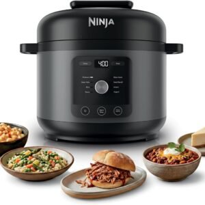 Ninja HyperHeat 9 in 1 electric pressure cooker with sear, saute, slow cooker, rice cooker, sous vide