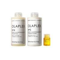 Olaplex wash and shine hair kit shampoo, conditioner, and bonding